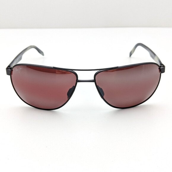 🕶️Maui Jim MJ728-02S Castles Polarized Sunglasses 61/16 140 /ALO304🕶️ - Picture 3 of 11